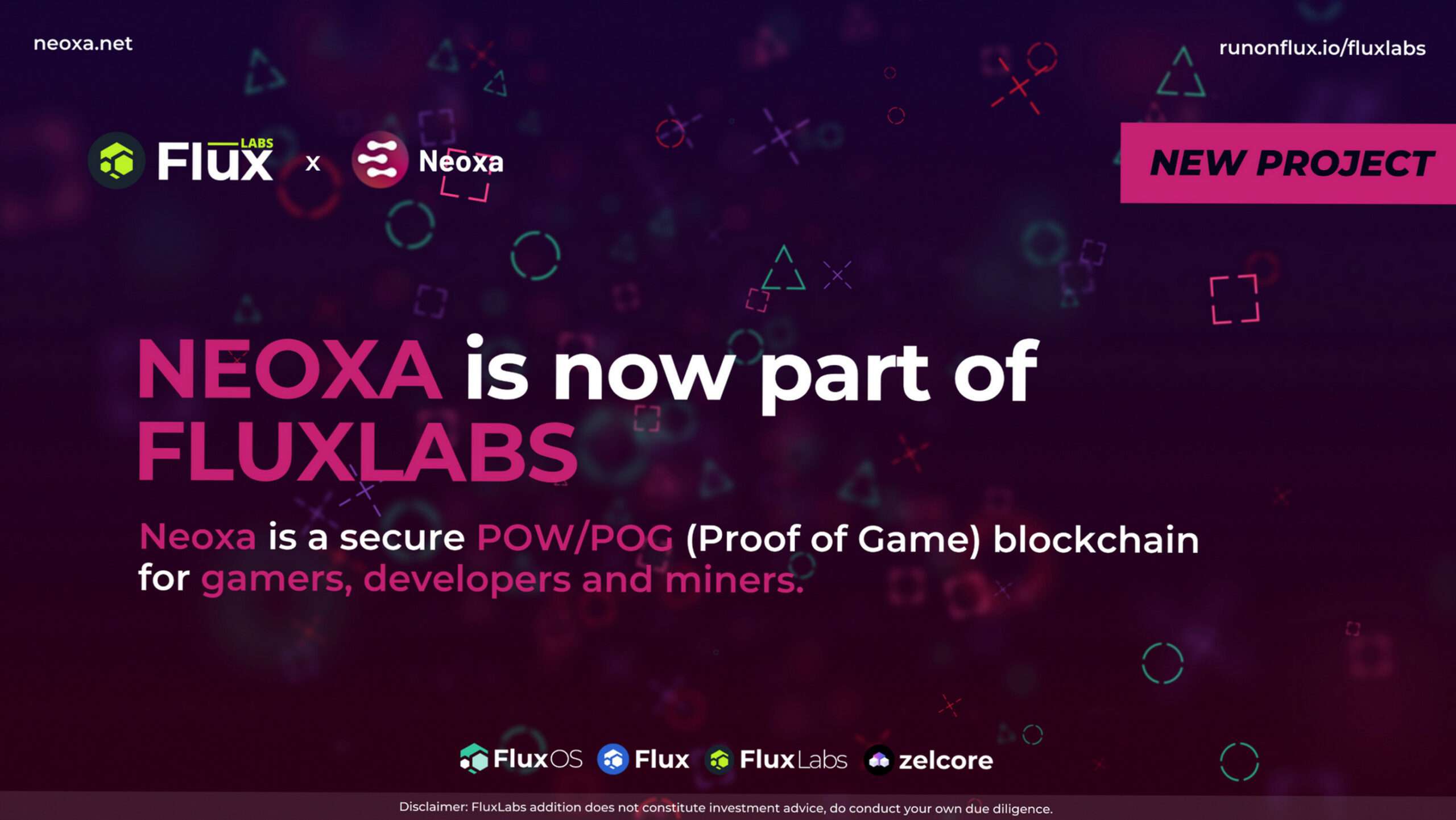 Neoxa faz parceria com FluxLabs